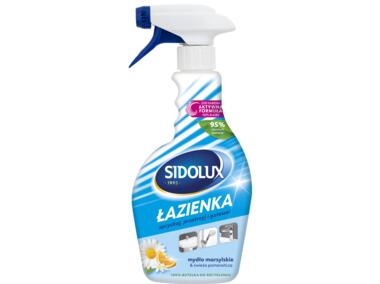 Zdjęcie: Płyn do czyszczenia łazienki Triger 500 ml mydło marsylskie&świeża pomarańcza SIDOLUX