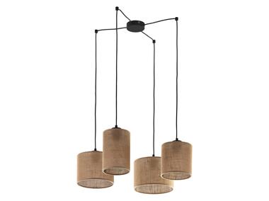 Zdjęcie: Lampa wisząca Juta 4 x E27 6585 TK LIGHTING