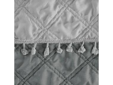Zdjęcie: Narzuta Lelly 220x240 cm stalowo-srebrna EUROFIRANY
