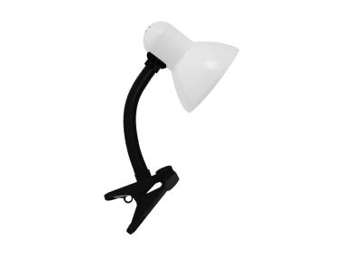 Zdjęcie: Lampka biurkowa Tola E27 White Clip STRUHM
