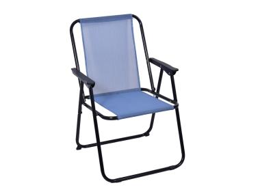Zdjęcie: Krzesełko turystyczne niskie Tex niebieskie OŁER