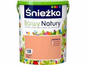Farba Barwy Natury soczysta morela 139 5L ŚNIEŻKA