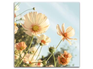 Zdjęcie: Obraz Glasspik Flowers 30x30 cm Gl304 Yellow STYLER
