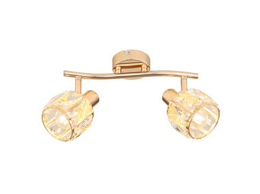 Zdjęcie: Lampa sufitowa Dubai 2-punktowa złota CANDELLUX