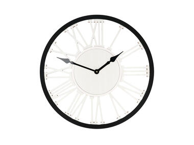Zdjęcie: Zegar ścienny 50 cm czarny EM&EM