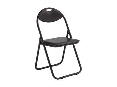 Zdjęcie: Krzesło składane Atom black czarne TS INTERIOR