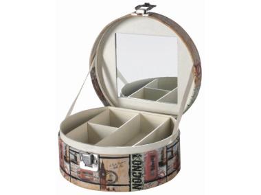 Zdjęcie: Pudełko tekturowe Fashion z zamkiem 17x15,5x8 cm big ben DOMOTTI