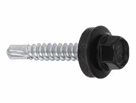 Wkręty firmowe 4,8x35 mm czarne WKRĘT-MET