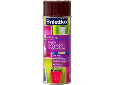 Zdjęcie: Multispray uniwersalny R3003 bordo 400ml ŚNIEŻKA