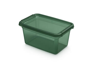 Zdjęcie: Pojemnik z pokrywką i klipsami 19x28x13 cm 4,5 L Pine (2322) Basestore ORPLAST