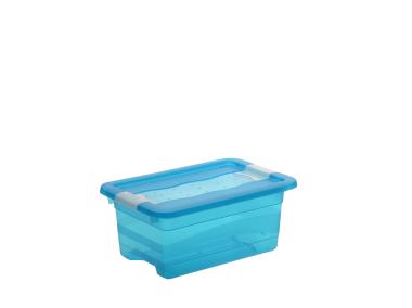 Zdjęcie: Pojemnik Crystalbox cornelia 4 L  świeży niebieski KEEEPER
