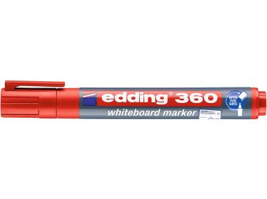 Zdjęcie: Marker Edding 360 do tablic suchościeralnych czerwony DMS