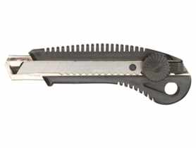Nóż z ostrzem łamanym 18 mm, blokada śrubowa TOP TOOLS