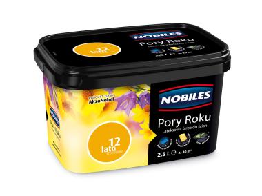 Zdjęcie: Farba lateksowa Pory Roku 2,5 L lato miodowe NOBILES