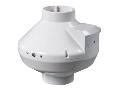 Zdjęcie: Wentylator kanałowy odśrodkowy w obudowie z plastiku, 100 mm, 250 m3/h, 230 V VENTIKA