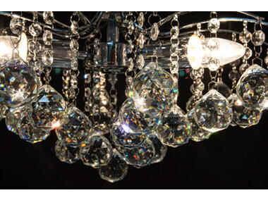 Zdjęcie: Lampa kryształowa Monte Carlo 6247/3 8C ELEM