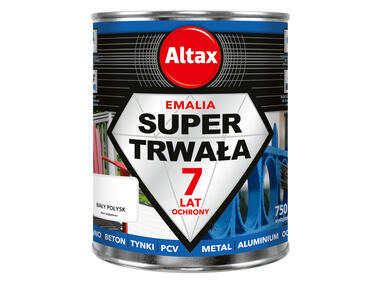 Zdjęcie: Emalia Super Trwała 0,75 L biały połysk ALTAX