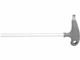 Klucz imbusowy z kulką, rękojeść plastikowa T, 4 mm S2 PROLINE