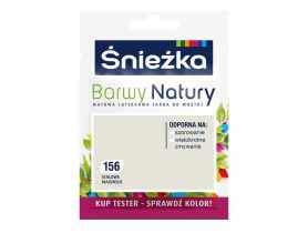 Farba Barwy Natury tester stalow magnolia 156 25ml ŚNIEŻKA