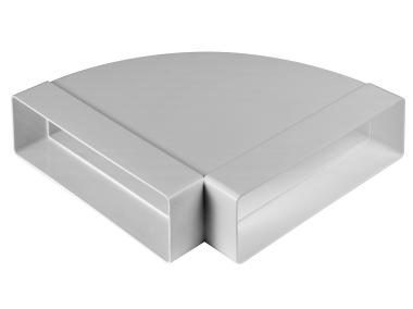 Zdjęcie: Kolano poziome płaskie 60x204 mm 90 AWENTA