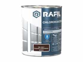 Emalia chlorokauczukowa 0,75 L braz czekoladowy RAL8017 RAFIL