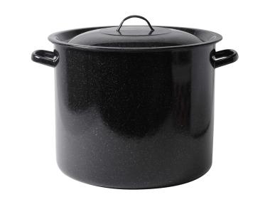 Zdjęcie: Garnek gładki 36 cm - 20 L z pokrywką FLORINA