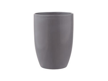 Zdjęcie: Kubek na szczoteczki do zębów dolomitowy 7,5x7,5x10,5 cm popielaty ALTOMDESIGN