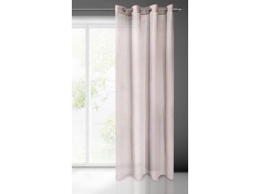 Zdjęcie: Firana gotowa Madlen 140x250 cm różowy EUROFIRANY