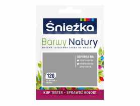 Farba Barwy Natury tester grafit mural 120 25ml ŚNIEŻKA