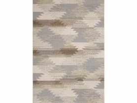 Dywan Kemet 80x150 cm romby szaro-beżowy MULTI-DECOR