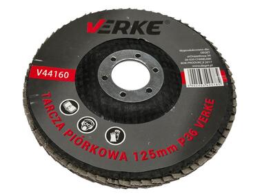 Zdjęcie: Tarcza piórkowa 125 mm P36 VERKE