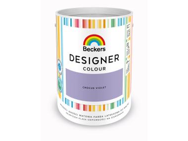 Zdjęcie: Farba lateksowa Designer Colourc Crocus Violet 5 L BECKERS