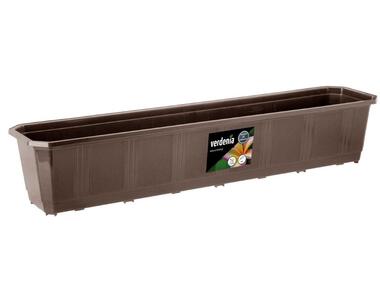 Zdjęcie: Doniczka balkonowa 80 cm brązowa VERDENIA