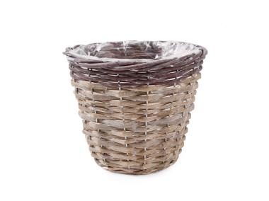 Zdjęcie: Koszyk do obsadzania 20x20x17 cm okrągły TIN TOURS