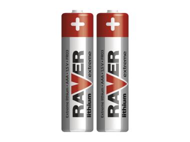 Zdjęcie: Bateria litowa Raver Lithium AAA (FR03) blister 2 EMOS