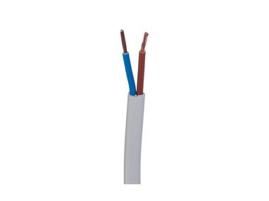 Przewód elektryczny OMYp 2x1 mm2 - 300 m biały AKS ZIELONKA
