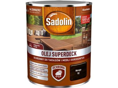 Zdjęcie: Olej do tarasów Superdeck 0,75 L wenge SADOLIN