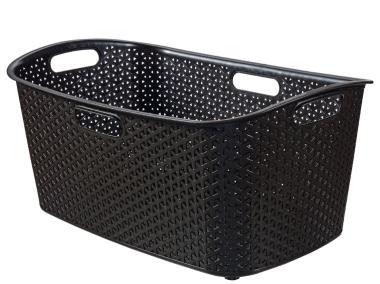 Zdjęcie: Kosz do magla My Style 47 L rattan ciemno brązowy CURVER