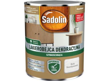 Zdjęcie: Lakierobejca dekoracyjna Biały skandynawski 0,7 L SADOLIN
