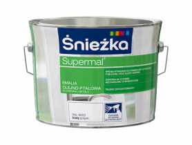 Emalia Supermal biały RAL9003 2,5L ŚNIEŻKA