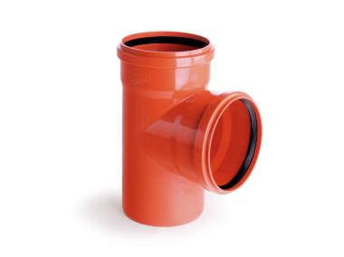 Zdjęcie: Trójnik kanalizacyjny KZ PVC 160/160 90 stopni PIPELIFE