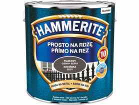 Farba antykorozyjna Prosto na rdzę piaskowy ciemny szary 2,5 L HAMMERITE