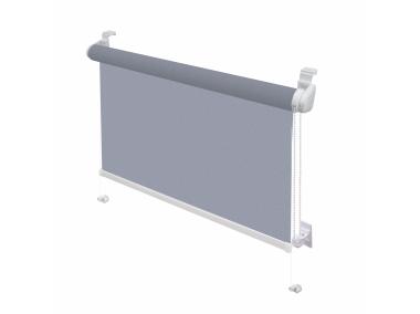 Zdjęcie: Roleta mini Madryt 852 szary 68x215 cm GARDINIA