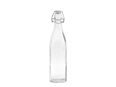 Zdjęcie: Butelka Kwadrat z hermetycznym zamknięciem 0,5 L BROWIN