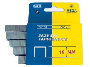 Zdjęcie: Zszywki 8 mm -1000 szt. typ 53 MEGA