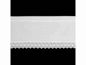 Firana gotowa Claire na taśmie 150 x 30 cm biały EUROFIRANY