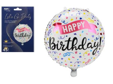 Zdjęcie: Balon foliowy Happy Birthday LGP art. 22141 DECOR