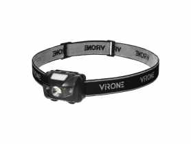 Latarka czołowa LED Cree 3 W + 2 czerwone diody LED ORNO