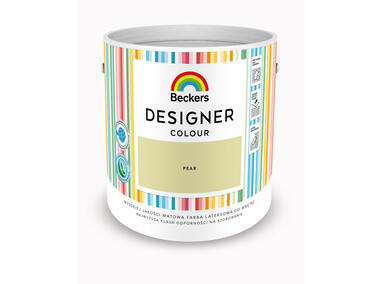 Zdjęcie: Farba lateksowa Designer Colour Pear 2,5 L BECKERS