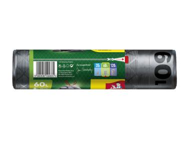 Zdjęcie: Worki na śmieci Magnum Flex&Strong z taśmą 60 L - 10 szt. JAN NIEZBĘDNY